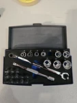 Blue-point Blpbtwkit Drive Socket/bit Ratchet Set,missing The 8MM. Fixed Price $75.00.