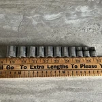Craftsman 11PC 3/8 Dr 12 Pt Socket Set Metric 17 16 15 14 13 10 9 -v- Series. Fixed Price $23.99.