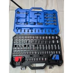 Kobalt Mechanics Tool Set With Case Sae Metric Sockets Ratchet Wrenches Hex H1. Fixed Price $89.99.