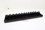 Goliath ST38M 30 Slot Metric 3/8" Drive 6-20MM Blacktray Shallow & Deep Sockets. Fixed Price $12.99.