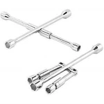 4 Way Folding Tire Rim Auto Car Wrench Bendable Up Stowable. Fixed Price $36.79.
