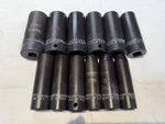 Craftsman 15886 12PC 1/2 Inch Drive Deep Well Impact Socket Set Usa Made. Fixed Price $100.00.
