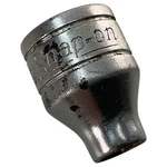 Snap On Tools FS081 3/8" Drive 1/4" 6PT Shallow Chrome Socket Hand Mechanic. Fixed Price $10.99.