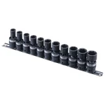 Genius Tools Piece 1/2" Dr. Metric Swivel Impact Socket Set TG-411M. Fixed Price $174.37.