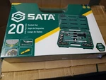 Sata 20-PIECE 1/2-INCH Drive Sae And 12-POINT Socket Set With 60 Tooth Ratchet. Fixed Price $78.28.