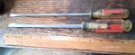 Usa Craftsman 41587 Wf 3/8" X 12.25" & 41582 3/16" Flat Head Screwdrivers. Fixed Price $49.95.