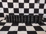 Craftsman 12PC. Deep Impact Socket Set: 1/2-INCH Drive; Standard (sae) 6 Point. Fixed Price $65.00.