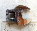 Snap-on Tool FC18B 3/8" Drive 9/16" Open End Crowfoot Socket Wrench. Fixed Price $14.88.