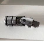 Kobalt 351341 3/8 Drive Universal Joint Socket Adapter, Chrome Finish. Fixed Price $12.00.