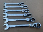 6 Piece Bluepoint Ratchet Wrench Set 3/8"- 3/4". Fixed Price $175.00.