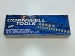 New Cornwell Tools CBP2MA Bluepower 3/8 Drive 18PC Metric Socket Set, 6 Point. Fixed Price $174.99.