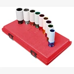 Sunex 2849 1/2" Dr. Pc. Sae & Metric Extra Thin Wall Deep Wheel Protectorset. Fixed Price $119.69.