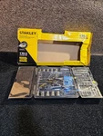 Stanley 96-011 1/4", 3/8" & 1/2" Drive 170-PIECE Mechanic's Tool Steel. Fixed Price $135.43.