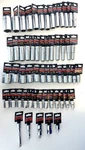 Gearwrench Step Out 1/2" Drive Display Sae And Metric Ratchets Sockets 81443. Fixed Price $600.00.