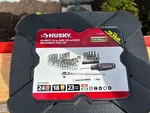 Husky 65-PIECE 1/4" & 3/8" Drive Mechanics Tool Set Sae Mm A-x. Fixed Price $40.00.