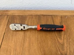 Snap-on Tools Usa Orange 3/8" Drive New Soft Grip Flex Ratchet FHFD100. Fixed Price $160.00.