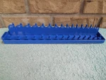 Cal Hawk Tools Metric 3/8" Drive Tray Rack Rail Holder Holds 30 Sockets. Fixed Price $5.95.
