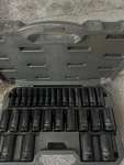 29 Pcs 1/2" Drive Point Metric Deep Impact Socket Set 8-36MM Gearwrench 84935N. Fixed Price $225.99.