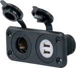 Marinco 12VCOMBO Dual Usb And Socket Port,black. Fixed Price $29.36.