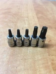 Snap-on Tools 5PC Torx Socket 3/8 Dr FTX55 FTX500E FTX40A FTX30A FTX27A. Fixed Price $39.99.