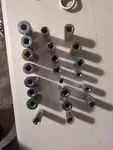 Pittsburgh Pro 22 Pc " Drive Deep Sockets. Fixed Price $20.00.