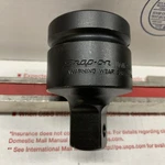 Snap On Tools IM124B Usa New 1" 3/4" Drive Impact Reducer Adapter Socket. Fixed Price $99.95.