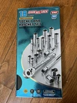 New Channellock 3/8" Socket And Ratchet Set 38181. Fixed Price $44.50.