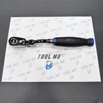 Snap-on Tools Usa 3/8" Drive Power Blue Offset Handle Flex-head Ratchet FHOF80A. Fixed Price $259.95.