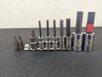 #AX281 Armstrong Usa 1/4" 3/8" 1/2" Drive Torx & Hex Socket Set Gmtk. Fixed Price $33.96.