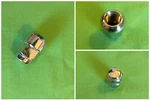 One Genuine Honda 2018 Crv Lug Nut 7/16" Thread Approx. 3/4" Socket Wrench Size. Fixed Price $12.95.