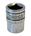 Snap On Tools FS141 7/16" Sae Flank Drive Shallow Socket 3/8" Point Usa. Fixed Price $10.99.