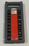 Craftsman 12 Piece Metric 1/2" Drive 6-POINT Impact Socket Set 15885. Fixed Price $49.00.