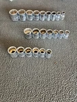 Pittsburg Shallow Socket Set Metric And Sae 3/8" Drive 12-POINT. Fixed Price $45.00.