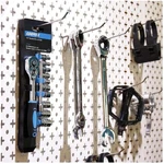 Mini Ratchet Wrench Set, 12PC Blue Metric Sockets. Fixed Price $29.69.