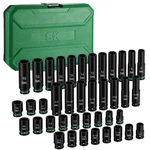 Sk 3/8" Drive Impact SET,40-PIECE Deep & Shallow Sockets,metric To 19MM. Fixed Price $140.65.