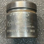 Chicago Pneumatic C39645 1" Drive 1-1/4" Hex Deep Impact Socket Point. Fixed Price $20.00.