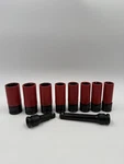 Pittsburgh Pro 10PC Deep Wall Impact Socket Set. Fixed Price $40.00.