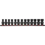 Proto Blackhawk 1/2" Impact Universal Swivel Flex Socket Set Metric UW-1613MS. Fixed Price $129.99.