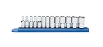 Gearwrench 13 Pc. 1/4 Drive 6 Pt. Mid-length Socket Set, Metric 80304S. Fixed Price $39.85.