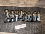8PC Sk Tools Usa Nos 12PT Swivel Flex Socket Set 3/8 Drive Sae Chrome 1/4-3/4. Fixed Price $159.00.