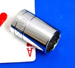 Sk Tools 1/2" Drive 11/16" Shallow 12-POINT Superkrome Chrome Socket 40122 New. Fixed Price $14.95.