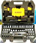 Dewalt DWMT73801 108 Pc 72T Low Profile Mechanics Socket Tool Set-case-lifetime. Fixed Price $109.00.