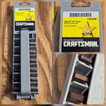 Nos Sears Craftsman Hex Bit 6PC Socket Accessory Set 3/8" Dr Metric Gk 34448 Usa. Fixed Price $44.95.