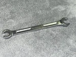 Snap-on 5/8-3/4 Sae 6-PT Combo Double-end Flare Nut Line Wrench RXH2024. Fixed Price $16.50.