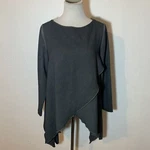 Lemuria By Kluney Sri Tunic Top Snap Back Gabardina. Fixed Price $197.60.