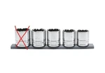 Husky Large Socket Set 1/2" Drive H2DMM5PC (4-PK) Missing 32MM. Fixed Price $22.99.
