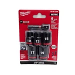 Milwaukee Tool 49-66-7036 6PC Shockwave Impact Duty 3/8" Drive Metric Socket Set. Fixed Price $29.97.