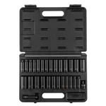 Sunex 3360DD 28 Piece Sae And Metric Impact Socket Set 5/16-1" 8-22MM. Fixed Price $104.99.
