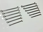 Craftsman Usa New 12PC Sae & Metric Quick Speed Wrench Set, Va 42357 42356. Fixed Price $54.99.