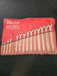 Proto Tools Usa, 15 Piece Sae Combination 12PT Wrench Set W/pouch, J1200FASD. Fixed Price $195.00.